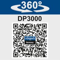360° rotation feature for the Scheppach DP3000 dumper with full 360-degree visibility