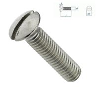 Oval head screw M5 x 20