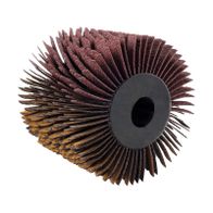 Scheppach abrasive grinding wheel with worn spiral segments for fine surface finishing
