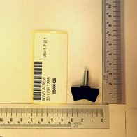 Scheppach wing screw (M5x15 P 211) with integral head, scale for reference