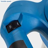 Hand mixer with variable speed control, dual gear system, speed range from 4 to 5