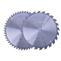 Scheppach circular saw blade (24/48 teeth), Ø 315 mm, with markings and rotation direction