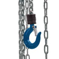 Scheppach 1-tonne chain hoist with 3m lift height and 2.5m operating chain
