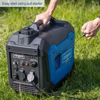 Inverter generator SG3500i with pull-start, 3500W output, 6.3L fuel tank, 66dB noise level