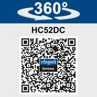 360° rotation feature for the Scheppach HC52DC compressor