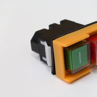 Scheppach on/off switch with illuminated green and red indicators