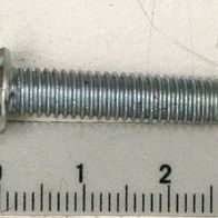 Scheppach oval head screw (M6x25) with integrated scale