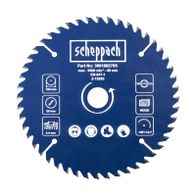 Scheppach circular saw blade (160mm) with max. 9500 rpm, 80 m/s speed, EN-847-1 standard