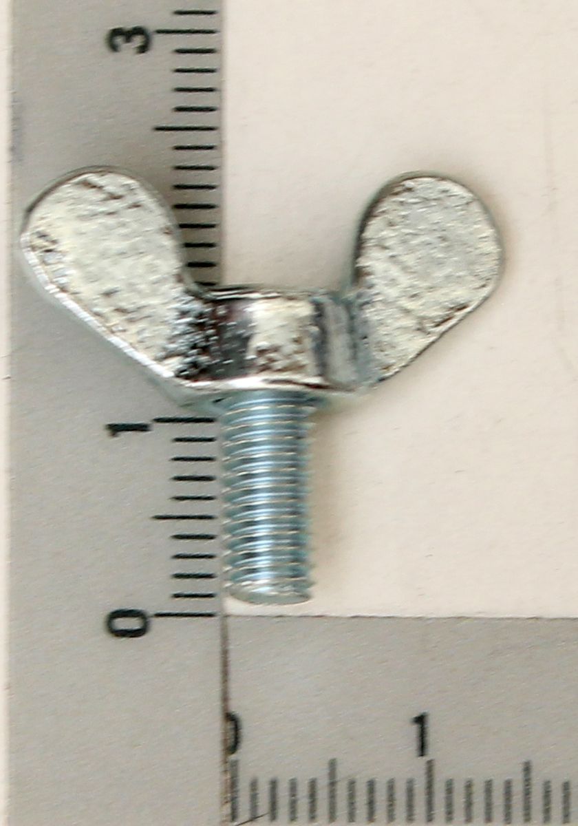 Wing screw (M5) with 10 mm length, Scheppach item