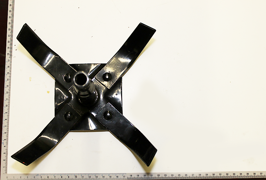 Scheppach measuring scale with four arms and central measuring foot