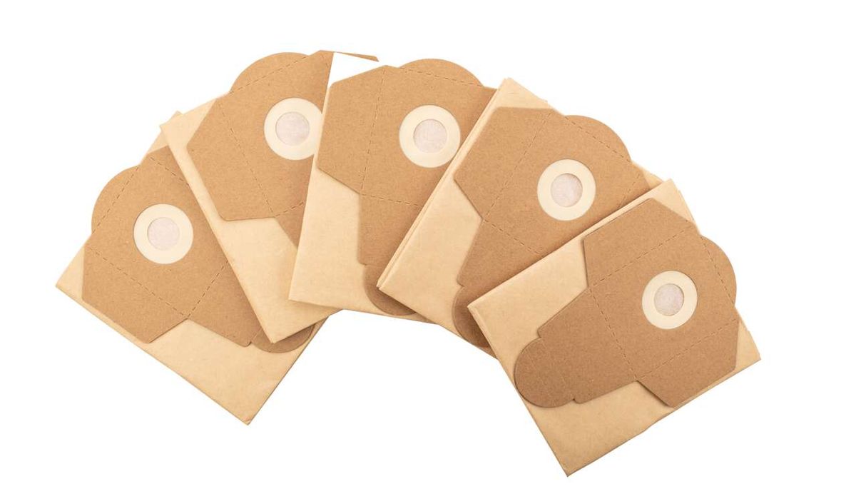 Paper vacuum bags, 16–20L, 5-pack