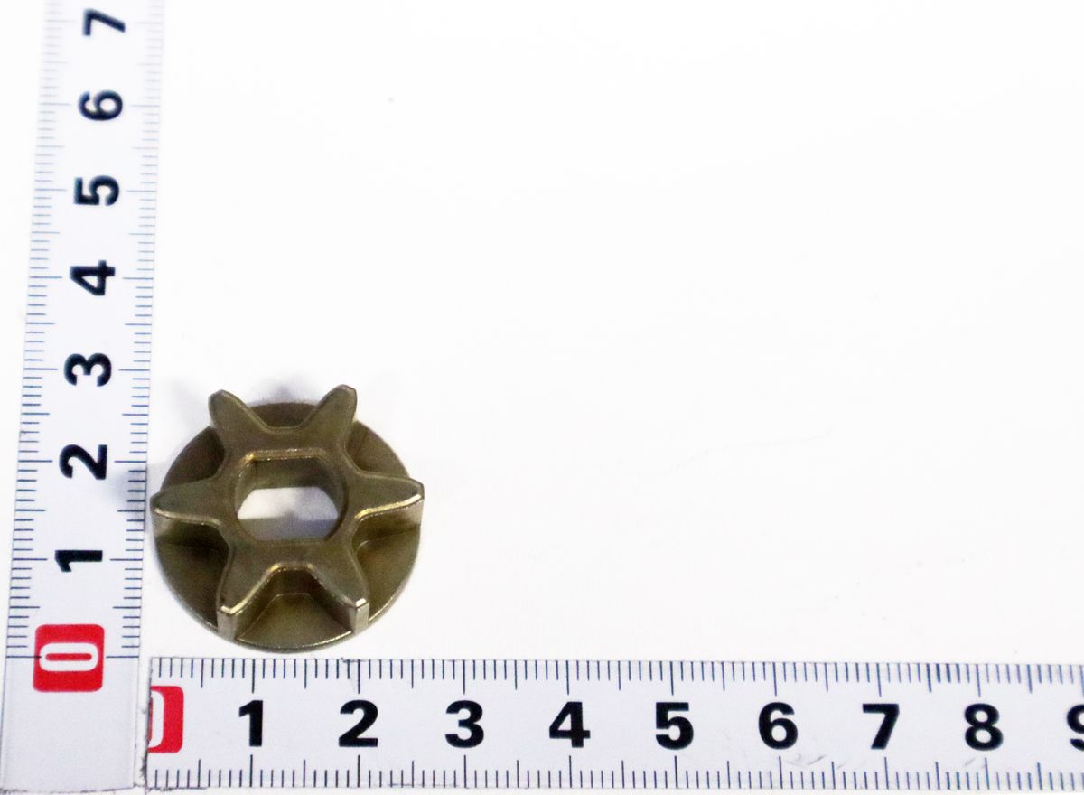 Scheppach sprocket with 10 teeth, 0.30 mm pitch, Ø26x8.3 mm