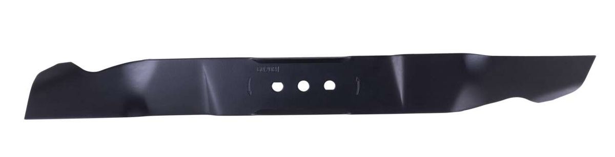 Scheppach universal mowing/mulching blade (530 mm) – Blade detail with mounting holes