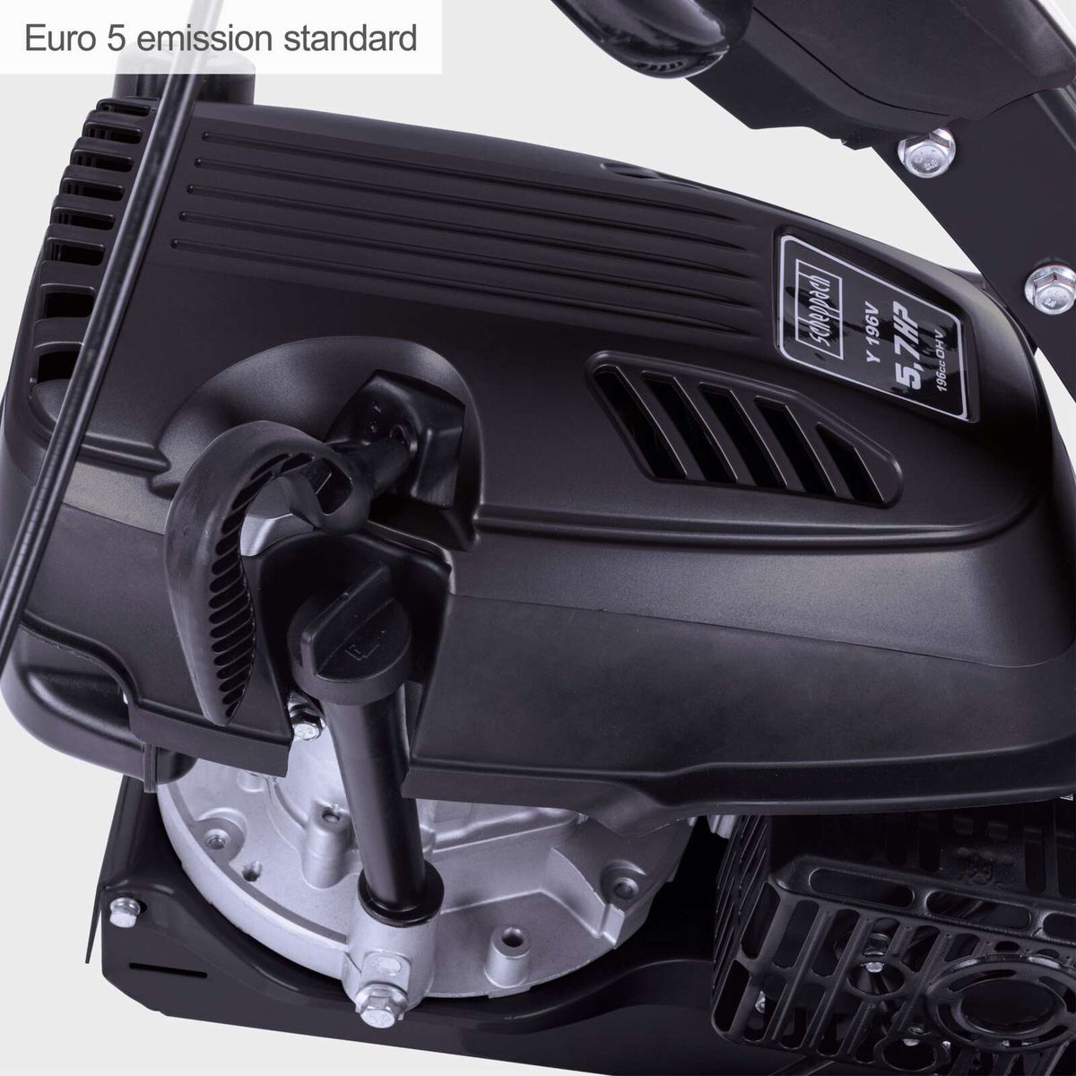Euro 5 emission standard for Scheppach tool, detailed engine emission features