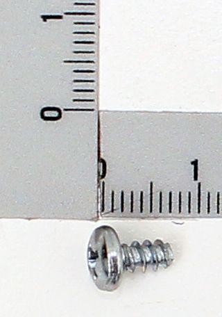 Scheppach flat head metal screw, approx. 3.5 x 6.5 mm