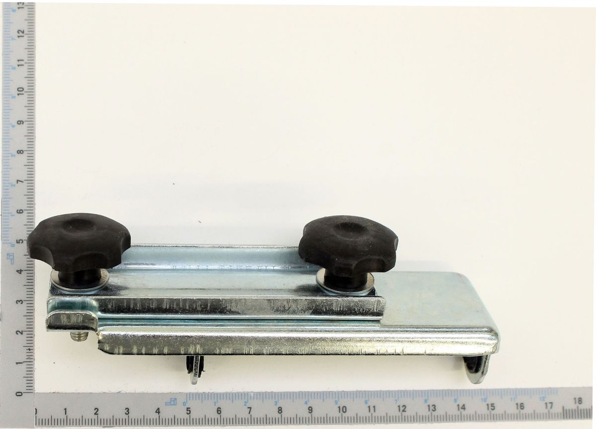 Scheppach measuring jig with scale bar and handles for accurate measurements
