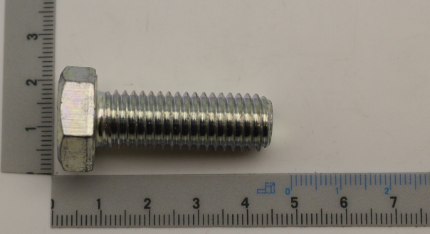 Hexagon bolt with M12 thread, 35 mm length