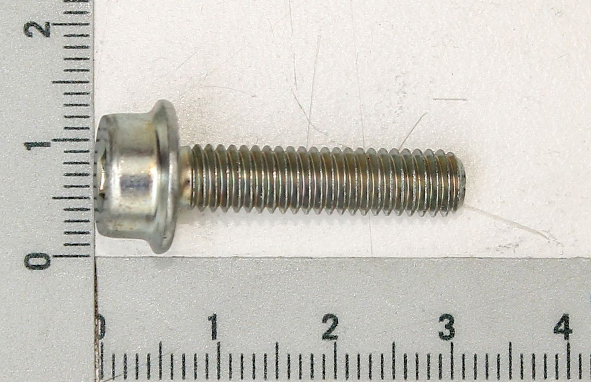 Cheese-head screw, self-locking, M6 x 25 mm
