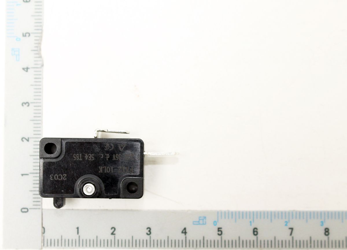 Scheppach micro switch (FA12-10LK) showing mechanism and terminal block