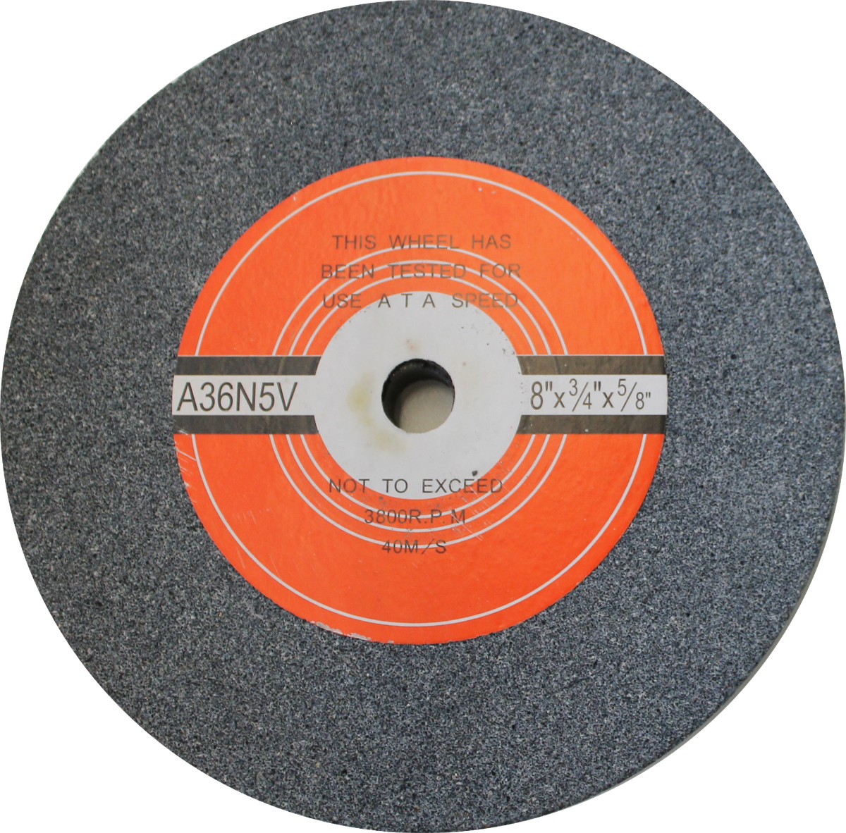 Scheppach grinding wheel with speed markings