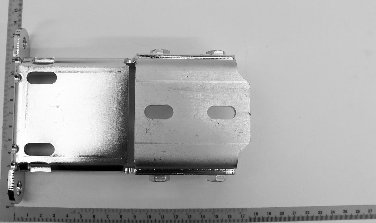 Scheppach measuring scale with integrated mounting components