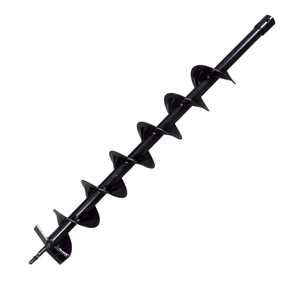 Multi-stage screw clamp with spiral screw for accurate fixing