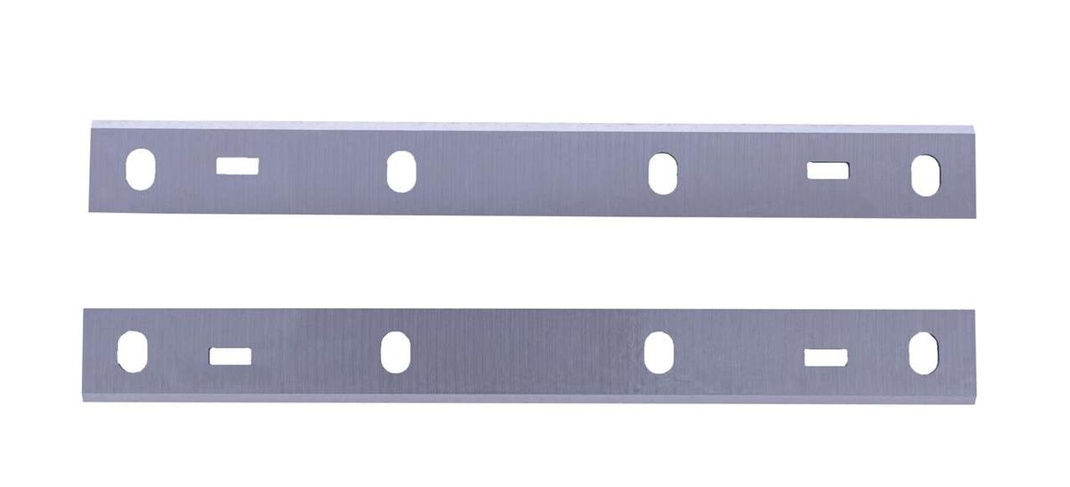 Scheppach plane with perforated pattern for accurate work, 210 x 22 x 1.8 mm