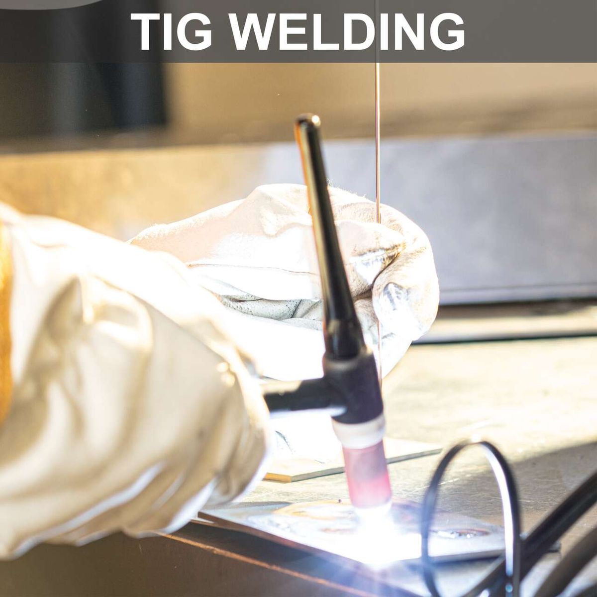 TIG welding tool setup for precise welding, part of the WSE4000-Multi inverter welder