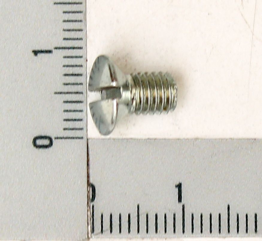 Oval head screw M5x8