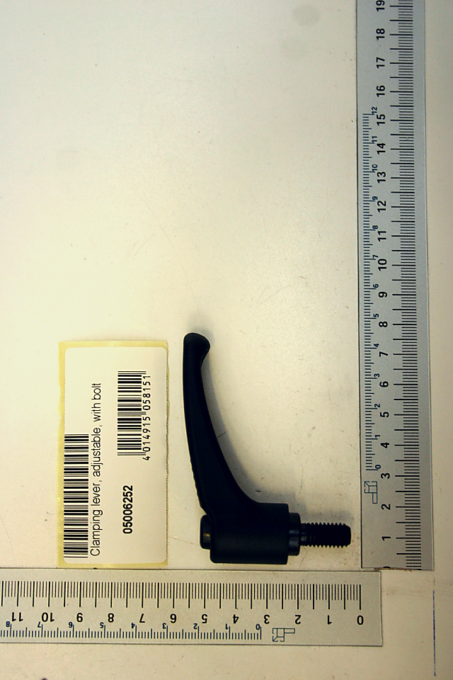 Adjustable clamping lever with bolt (Scheppach product, part 05006252)