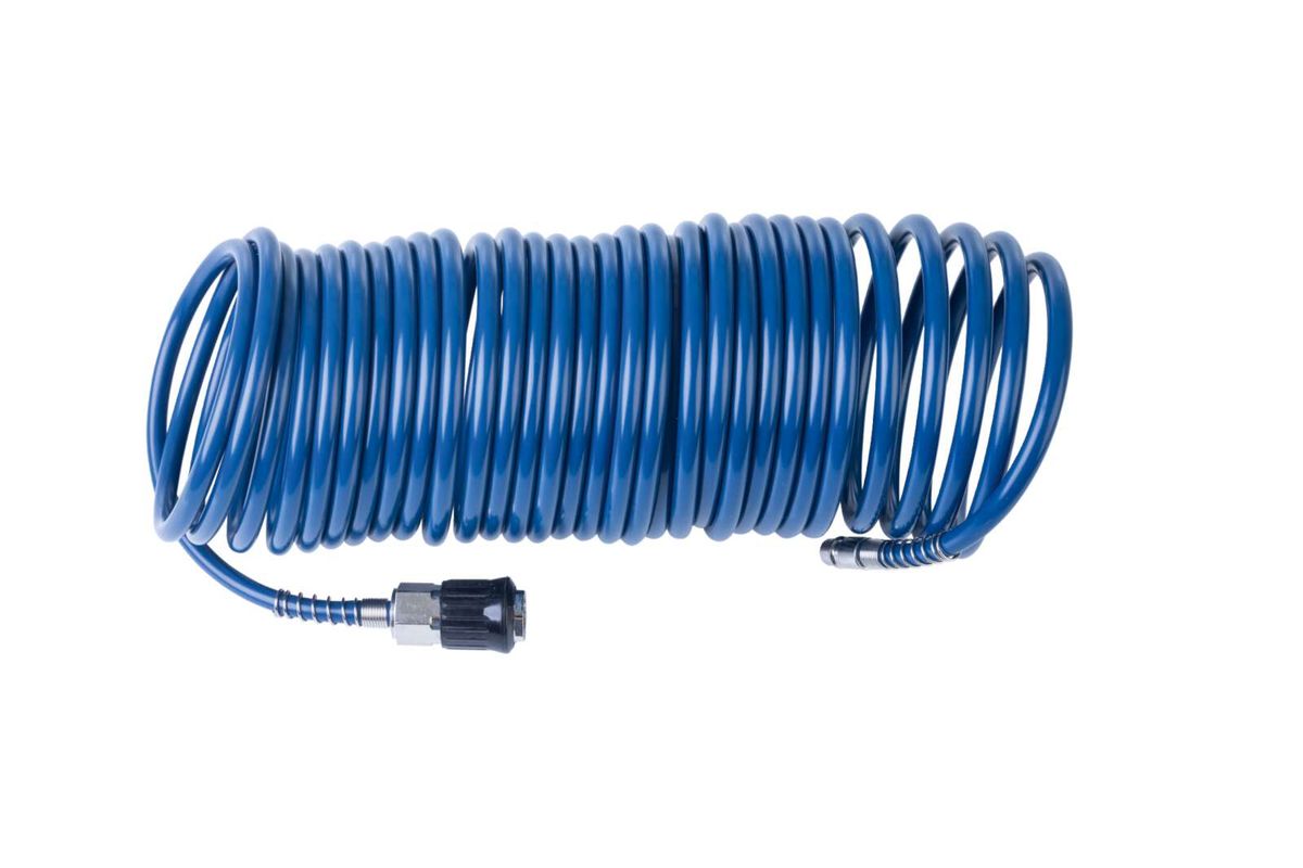 10-meter universal air hose with quick coupling for compressors