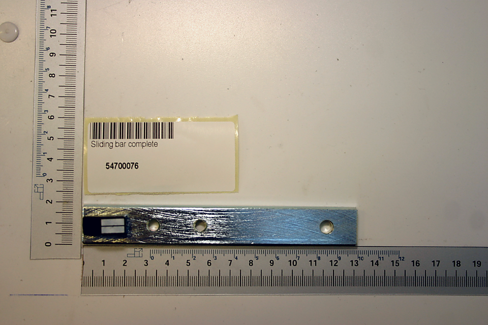 Scheppach sliding bar with marking and label (bar code 54700076)