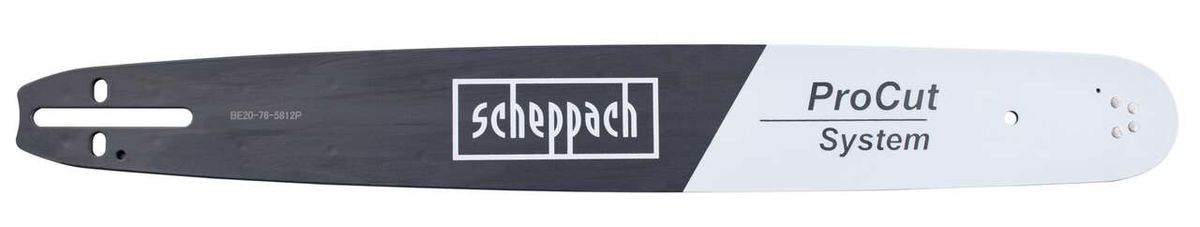 Scheppach guide bar Pro-cut 20, top view.