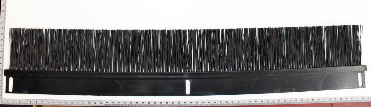 Scheppach brush strip with fine metal bristles, 80 cm long