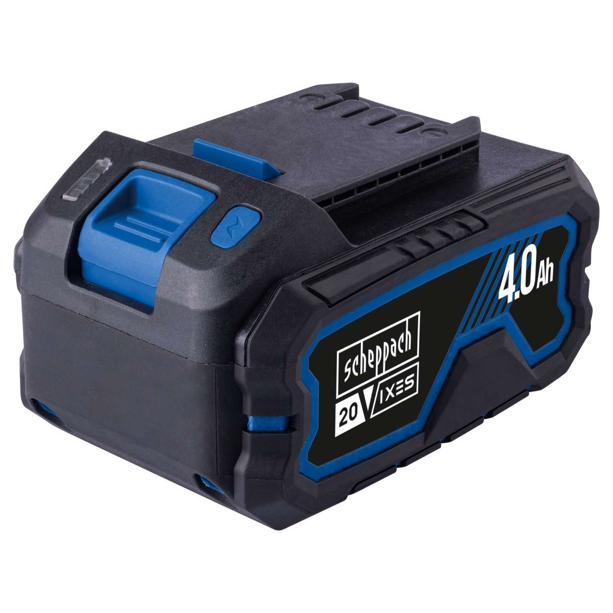 Scheppach 4.0Ah SBP4.0 battery with LED charge indicator, 20V cordless