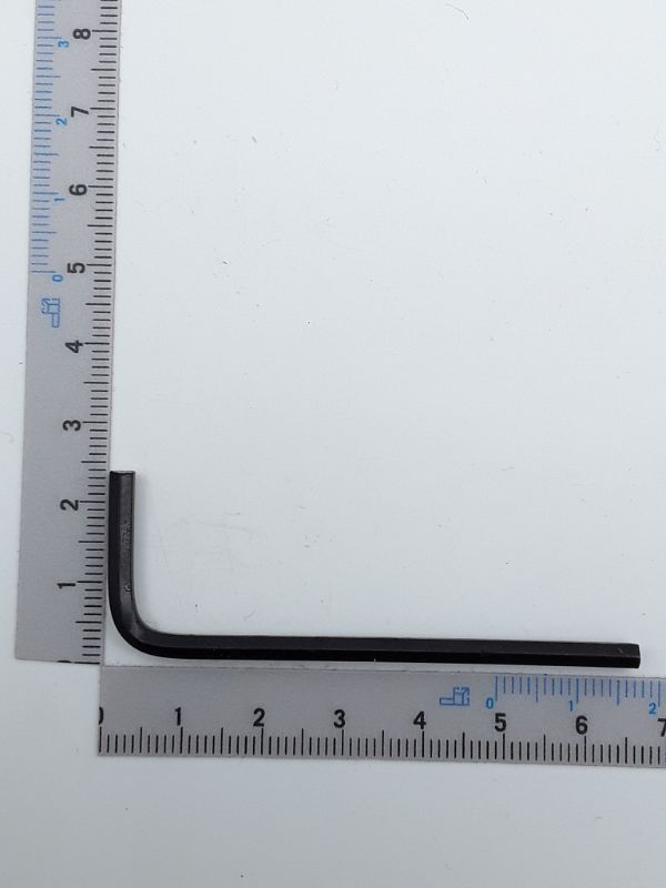 Scheppach hexagonal stud wrench with bent shape, part of SW 3 set