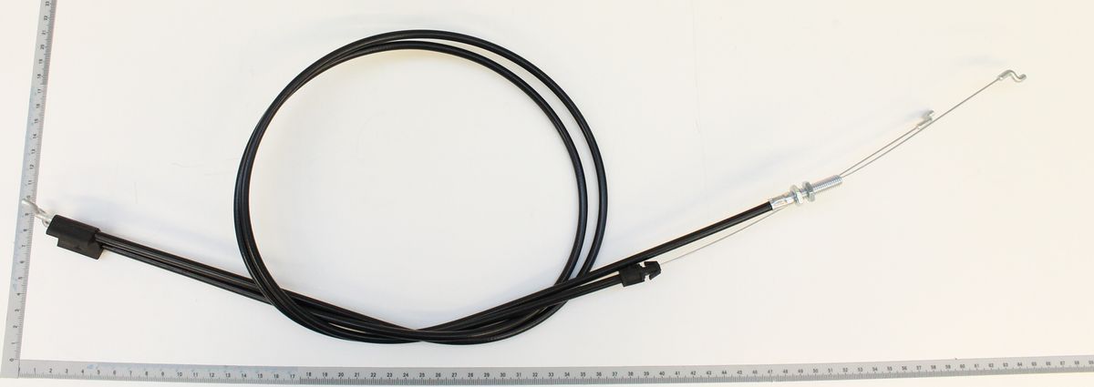 Scheppach clutch and brake cable with two ends for cable fixations, approx. 1320 mm long