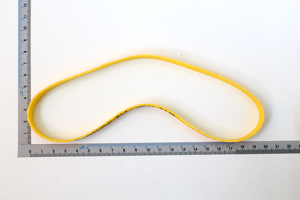 Scheppach flat belt (460x12x1.5 series) – flexible strip section