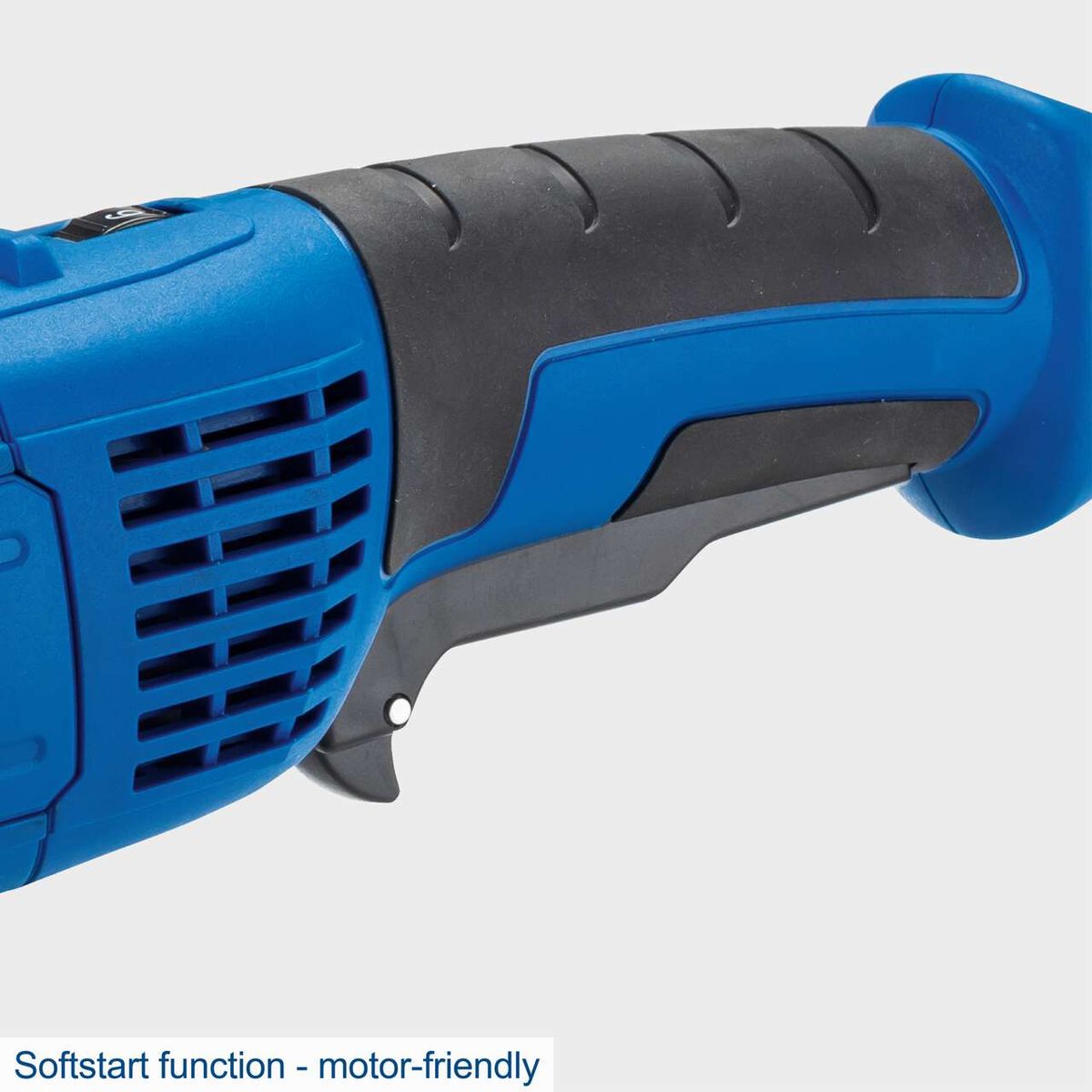 Scheppach machine featuring soft-start for motor-friendly operation