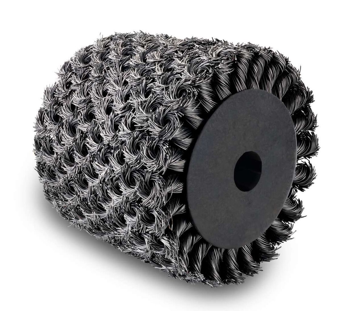 Twisted metal wire brush head for Scheppach product