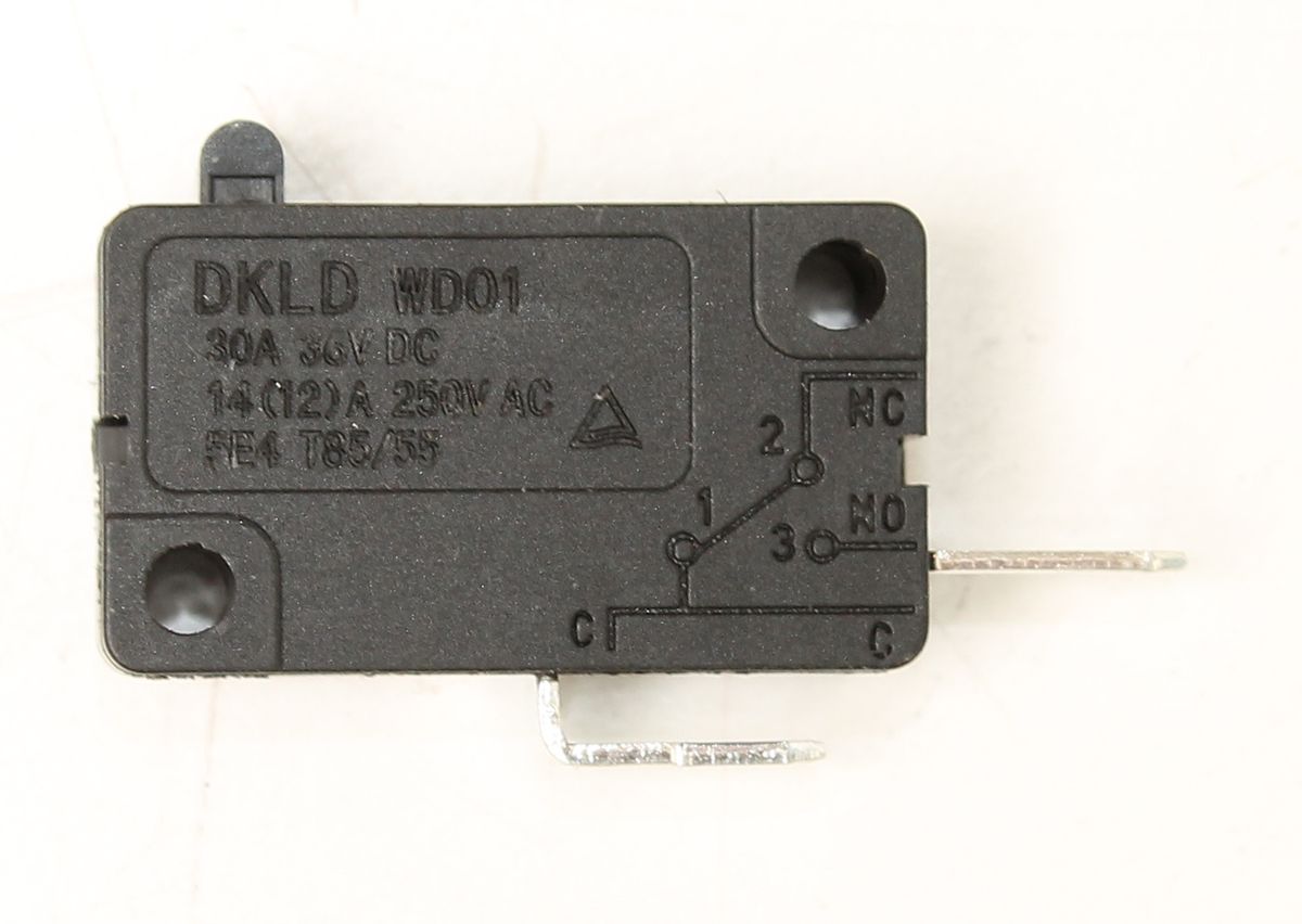Scheppach microswitch (DKLD WD01) with contacts and technical specifications