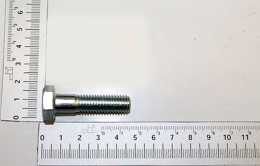 Hexagon head bolt, M10 x 40 mm length