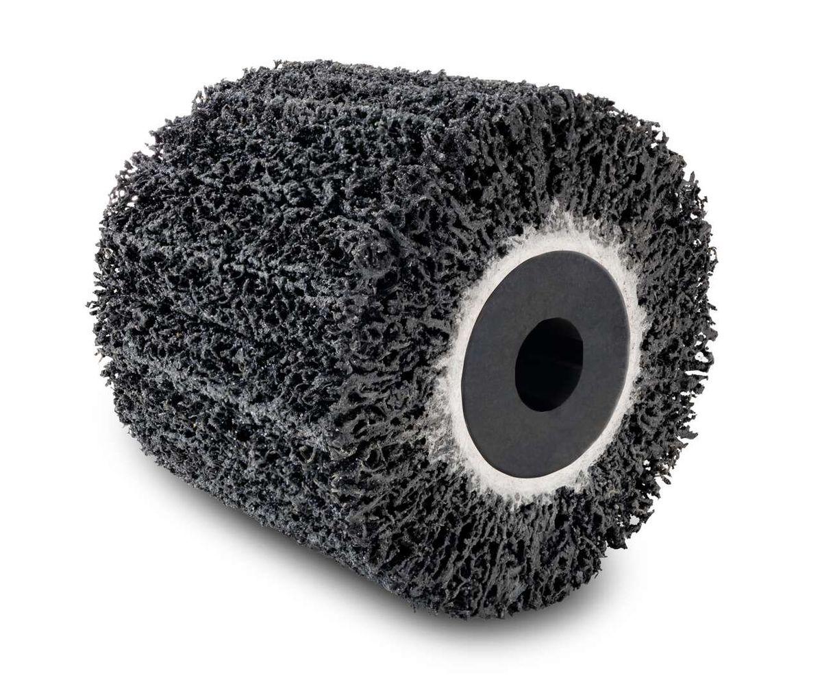 Scheppach silicon carbide brush with interwoven bristle head