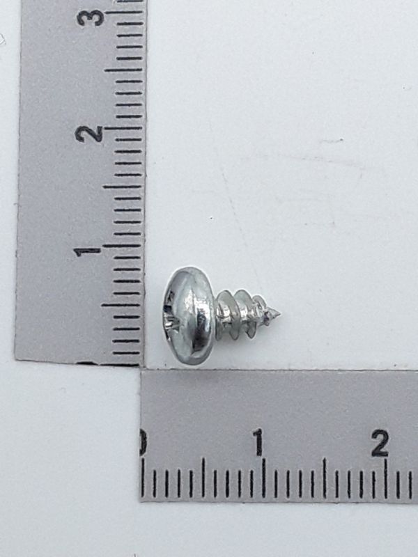 Scheppach oval head sheet metal screw (DIN 7981) with thread