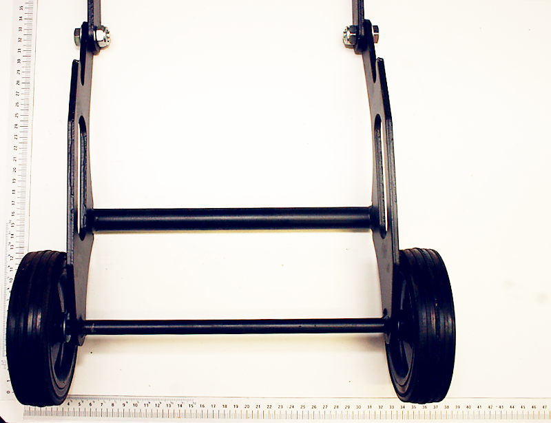 Scheppach undercarriage with wheels and axles for machinery