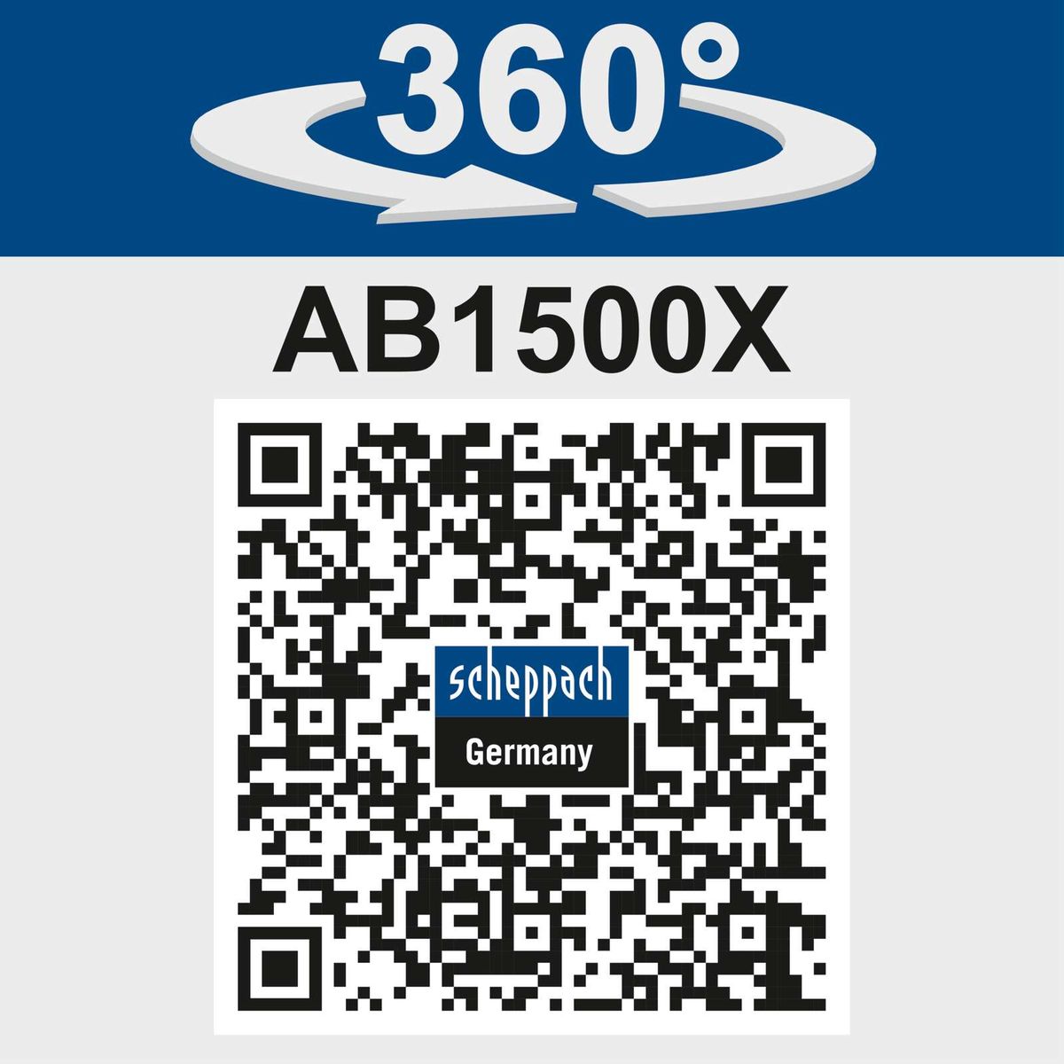 360-degree rotation for precise operation of Scheppach Electric Drill DH1500 Plus