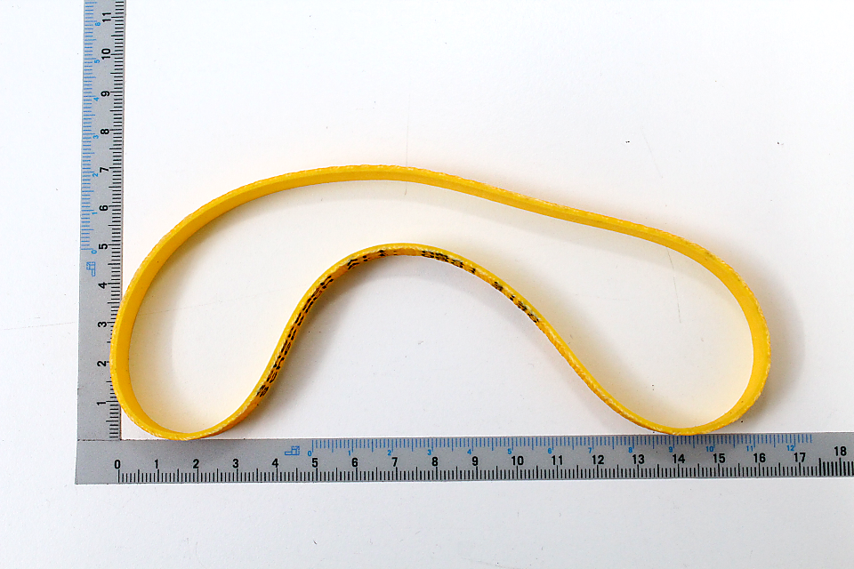 Scheppach flat belt (420 mm wide) with markings