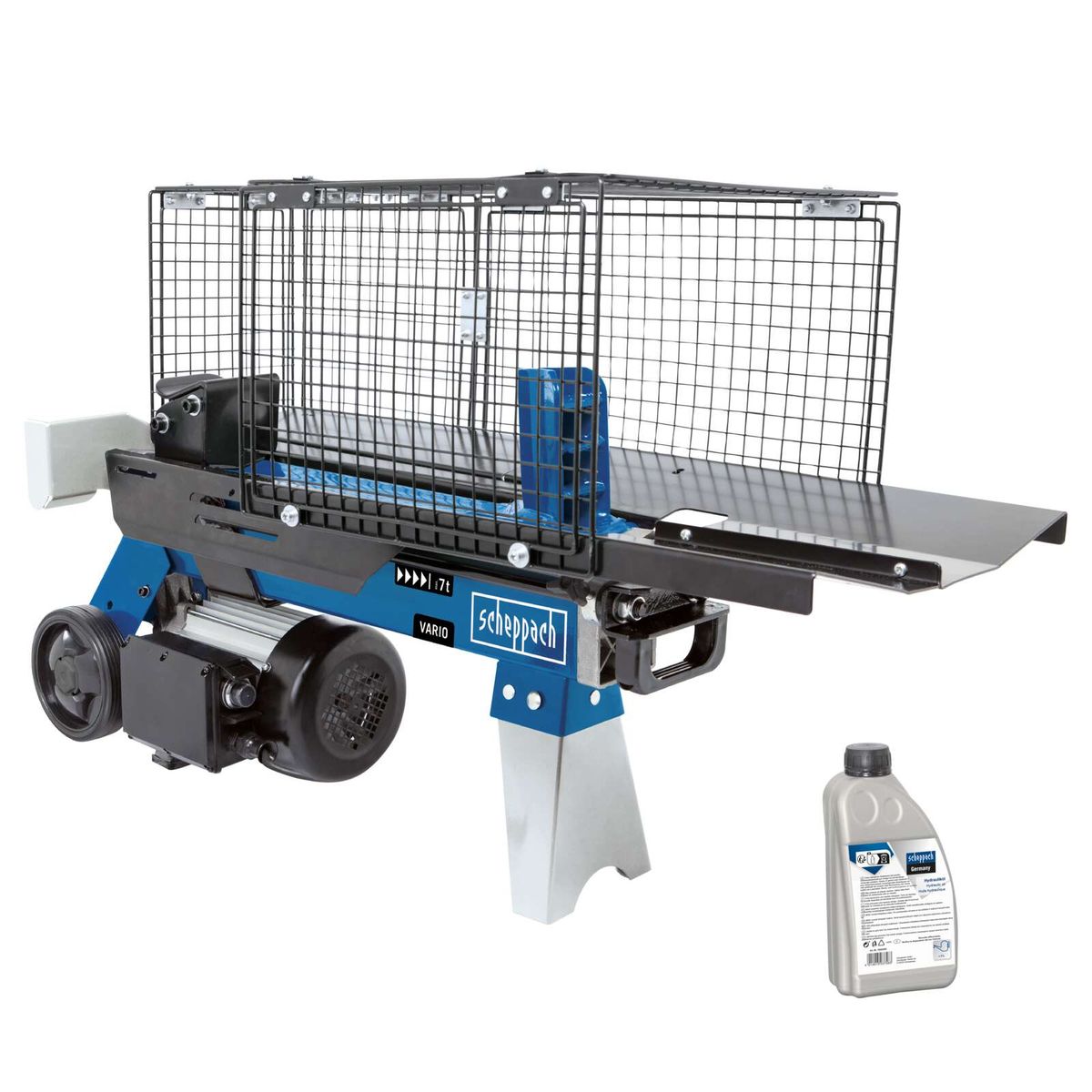 Scheppach hydraulic brake with variable arm and integrated hydraulic fluid container