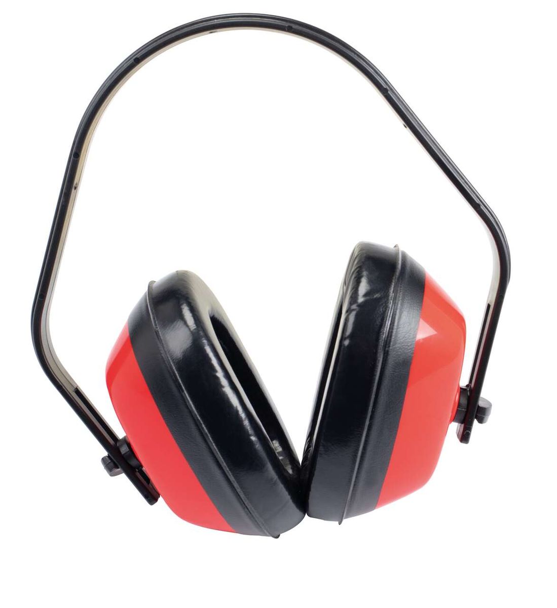 Hearing protection by Scheppach, photographed from the front.