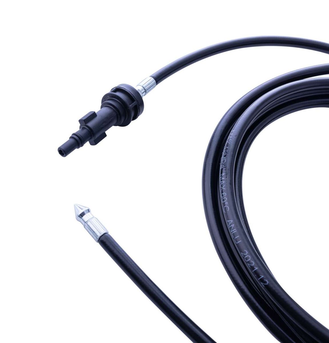 Scheppach tube cleaner hose set with connectors